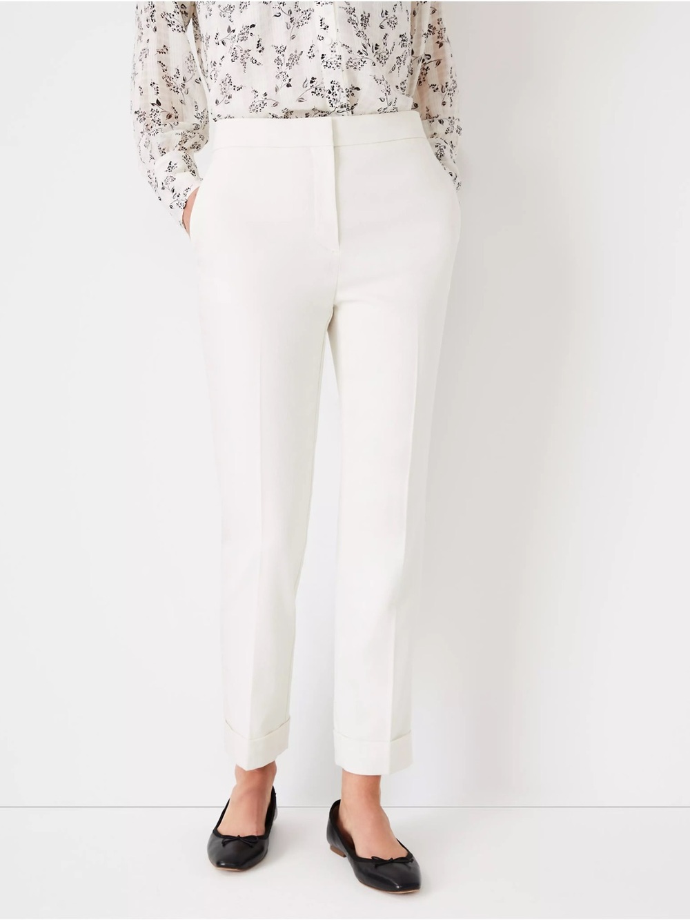 Ann Taylor The High Waist Ankle Pant 557552